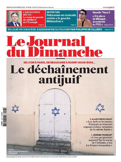 Title details for Le Journal du dimanche by Lagardere Media News - Available